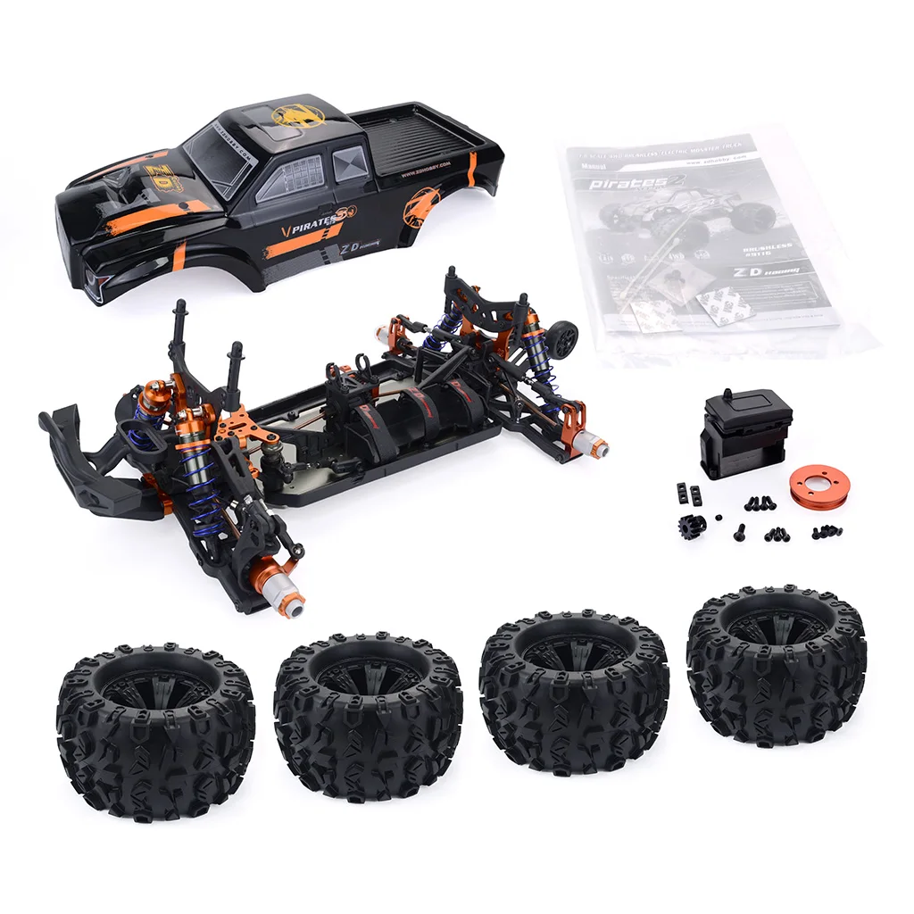 ZDレーシング　RTR   1\8 RCモンスタートラック RcカーzdレーシングMT8 1/8電気4WDモンスタートラックオフロード