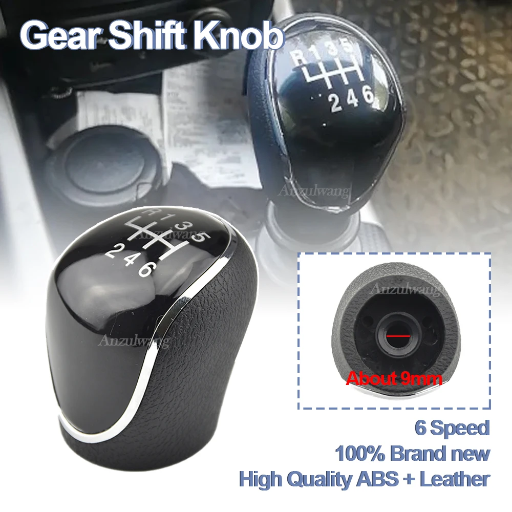 

6 Speed Manual Stick Gear Shift Knob for Hyundai IX35 2012-2016 Car Lever Shifter Head Handball Gear Shift Knob