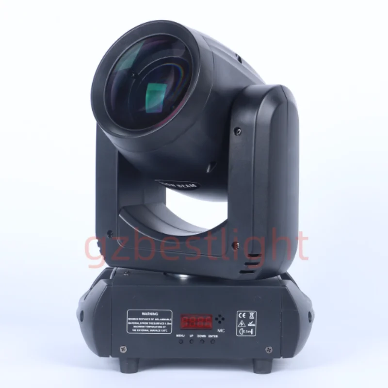 Moving Head Light 150W LED Beam Spot Wash 8 Colors 5-Facet Prism Gobo Stage Light 2pcs 4pcs/lot Flight Case DJ Party