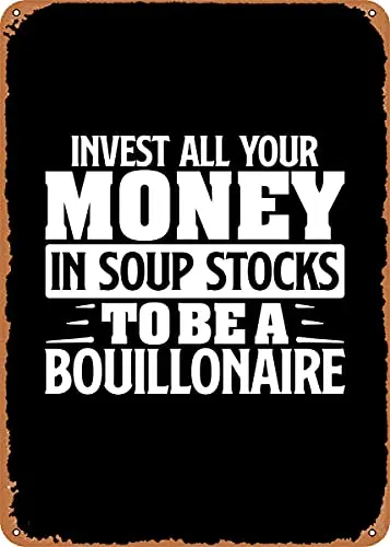 

Investor Dividend Vintage Look Metal Sign Patent Art Prints Retro Gift 8x12 Inch