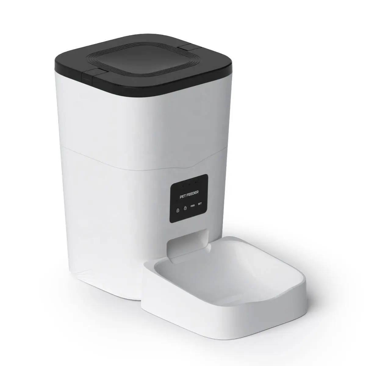 

Поддержка Wi-Fi подключения, управление через приложение, 3 л, большая емкость, дистанционное питание, автоматическая кормушка для домашних животных