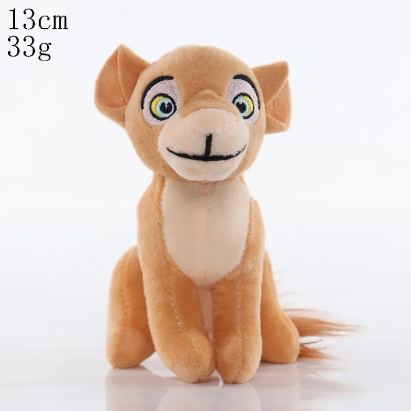 Anime The Lion King Simba Plush Dolls Cartoon Young Simba Nana Soft Stuffed Toys Animals Model Toy For Children Gifts