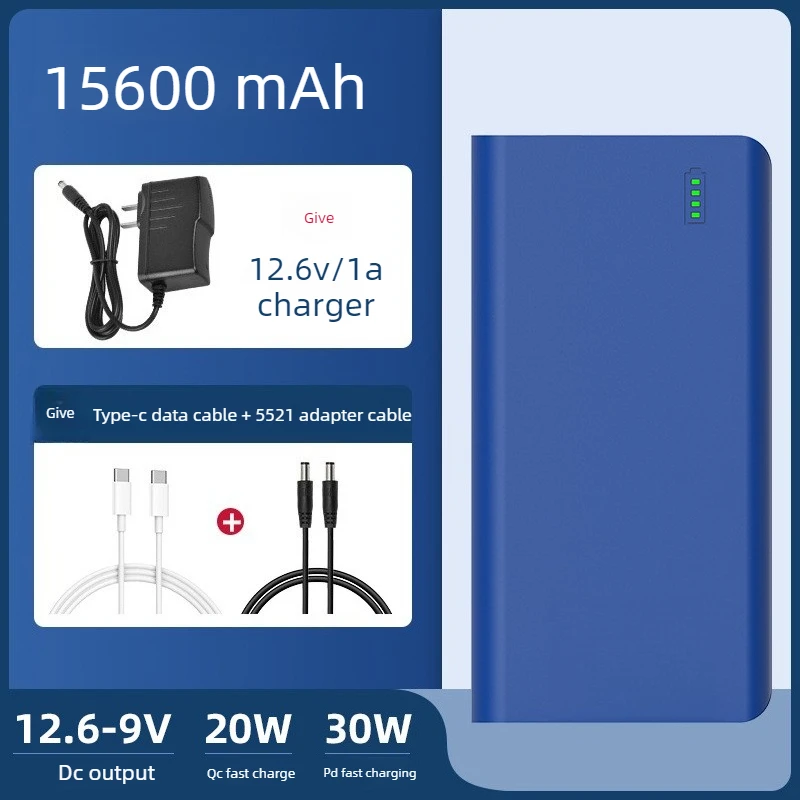 12V PD30W Fast Charging Power Bank, 3C Certified, for Solar Panel, Electronic Ke