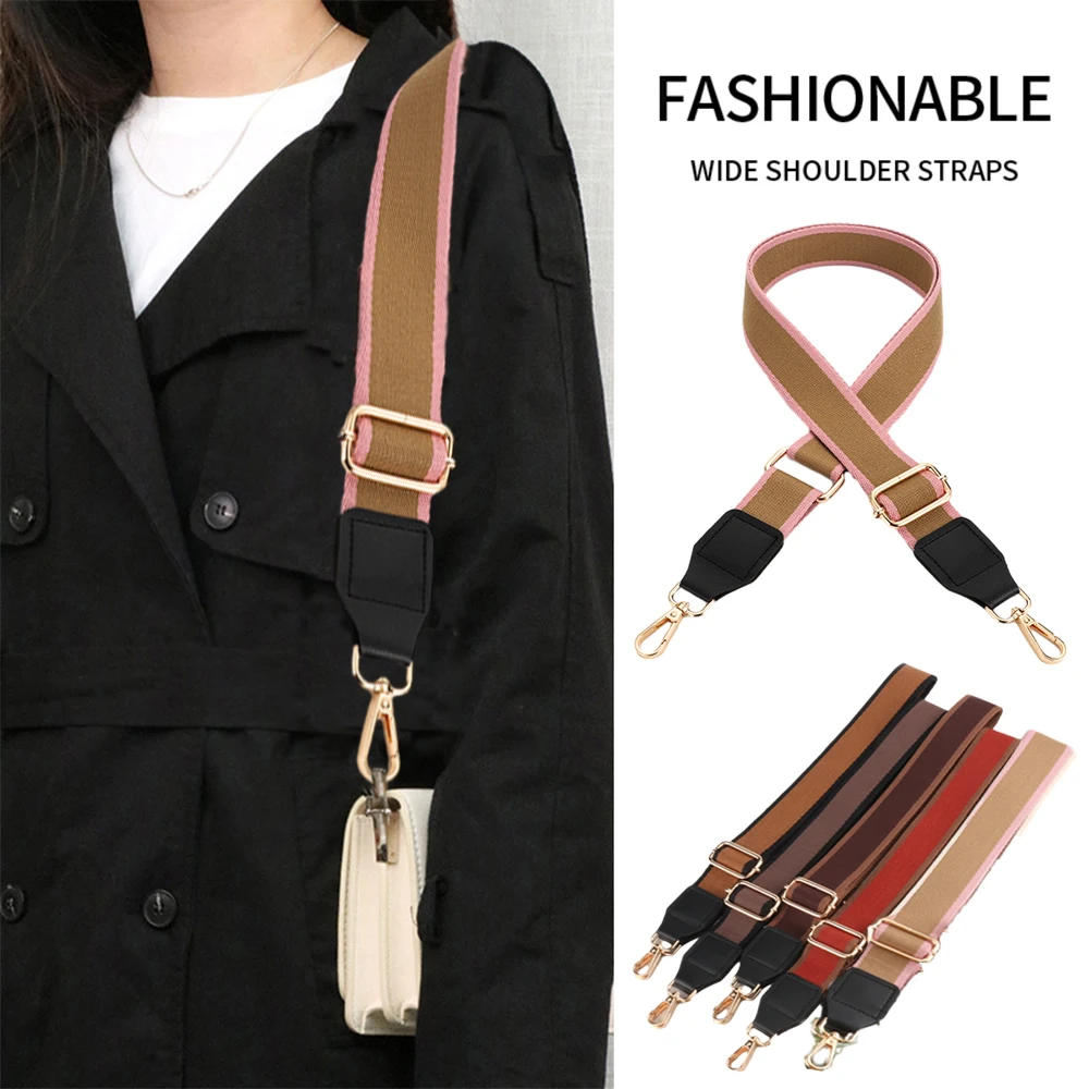 

Crossbody Bag Belts Fashion Backpack Colorful Stitching Two-color Series Expansion Band Handle Adjustable Shoulder Bag Straps