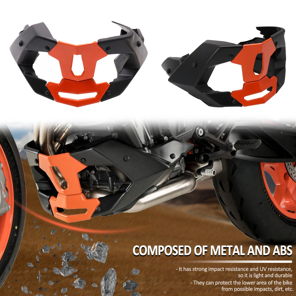 Moto Anteriore Motore Spoiler Protezioni Di Protezione Copertura Per 790 Duke 790 Duke 2018 2019 2020 2021 890 Duke R 890 Duke R 2020-2021