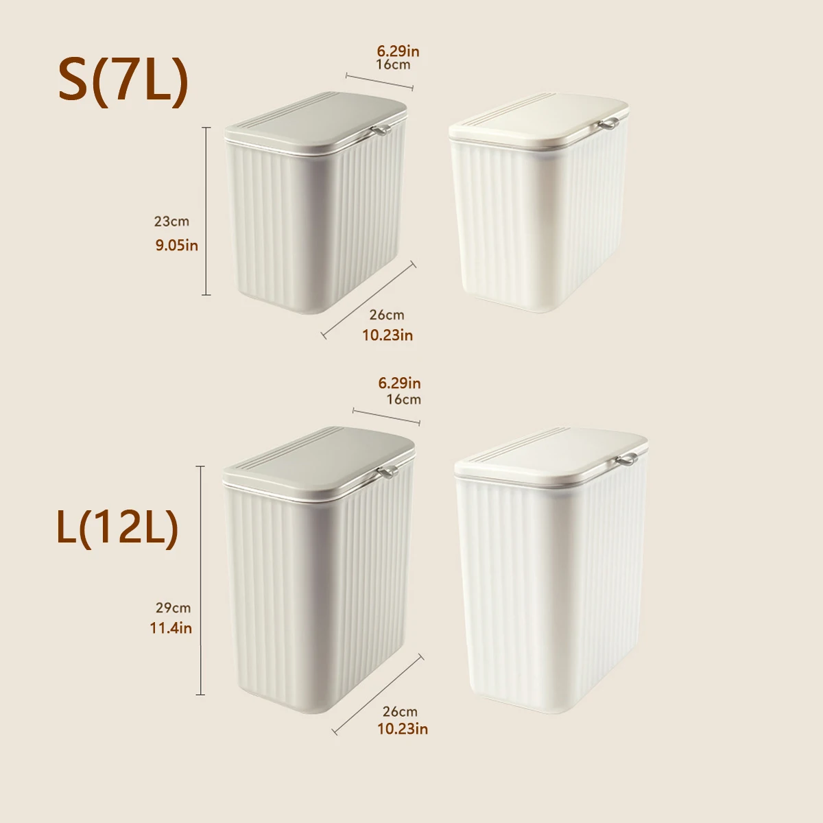 Trash Can Kitchen Wall-mounted Trash Can Household Kitchen Waste Storage Bin Toilet Hanging Toilet Paper Storage Bucket