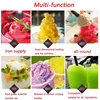 Full Stainless Steel Fried Ice Cream Roll Machine Ice Pan Fry Flat Cream Maker Yoghourt Fried Ice Cream Machine 1pc 6