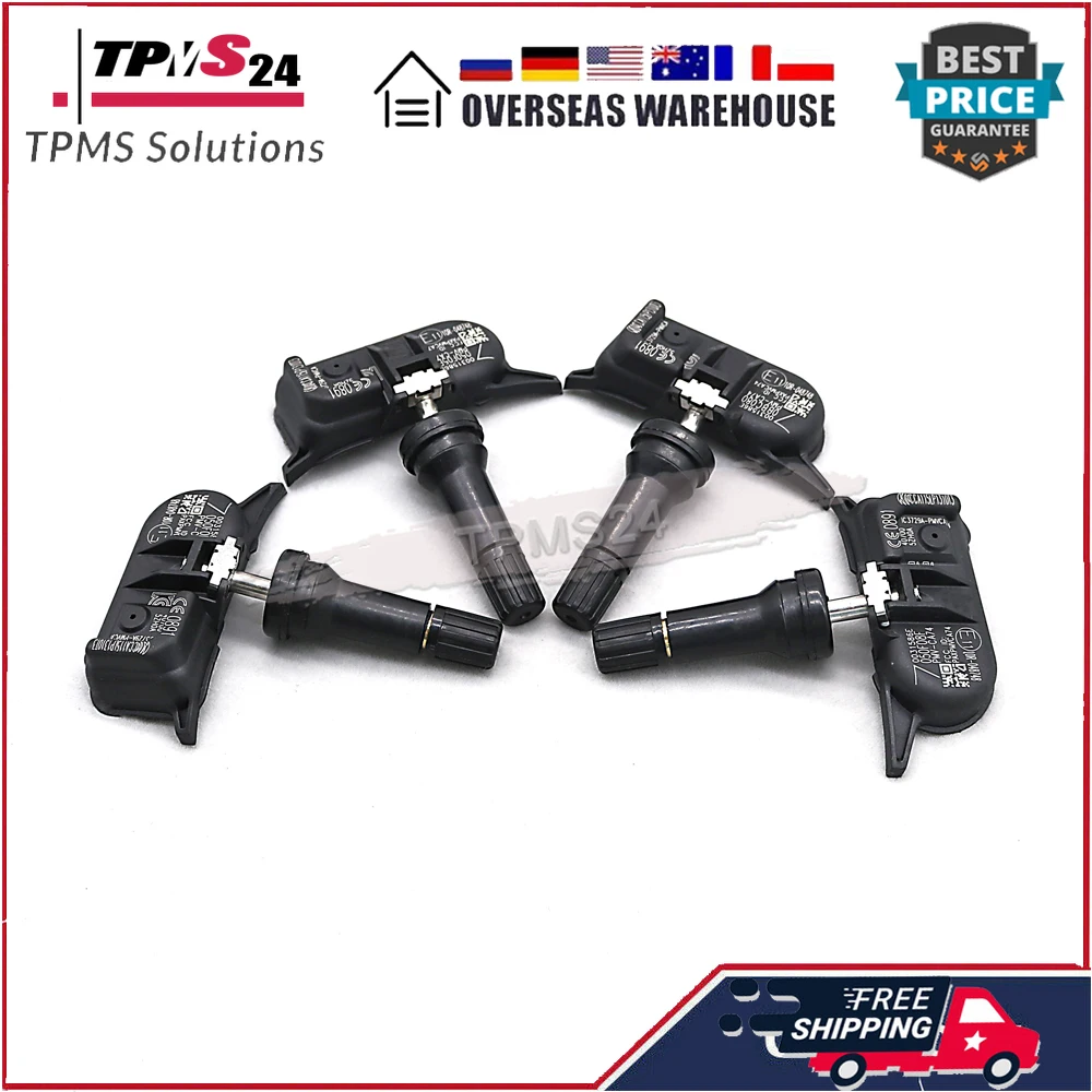 ֻ  (Z51) Ʈ VI ٶ (D231) Micra K13 ǴƼ QX50 QX70 QX80 433MHz PMV-CA74 TPMS  40700-5ZH0A, 4 