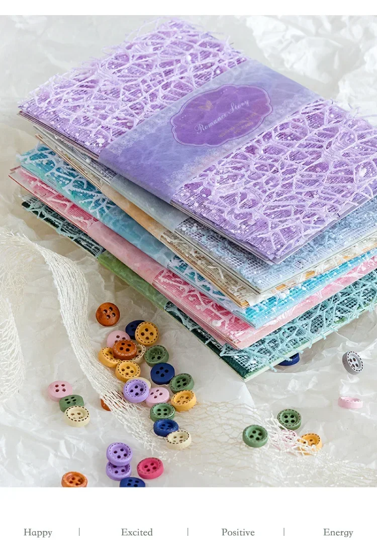 Scrapbooking Paper Journal Tools Set Mixed Material Bag Creative DIY