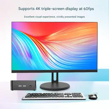 Original X74 Mini PC AMD Ryzen 5 7430U Windows 11 Pro Dual DDR4 PCIE3.0 M.2 SSD Wifi6 BT5.3 4K HD Office Desktop Gamer Computer 1