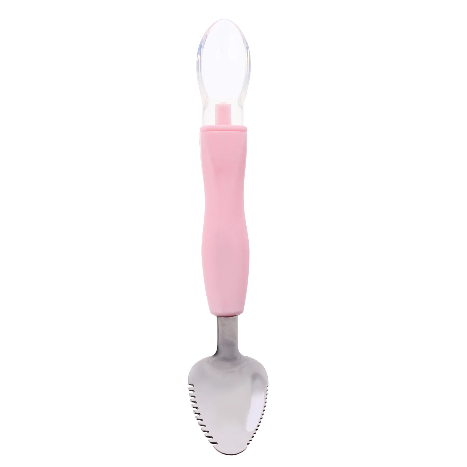 

Practical Scraping Fruit Mud Spoon Puree Spoon Baby Food Scraping Spoon