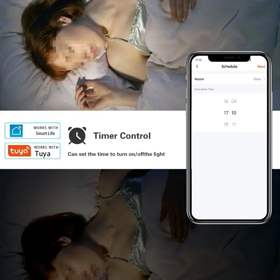 Tuya Bluetooth Smart Light Bulb GU10 RGB CW LED Lamp Sporlight 5W Dimmable APP Control For Smart Life Room Home Decor smart led bulb led lamp smart night lamp