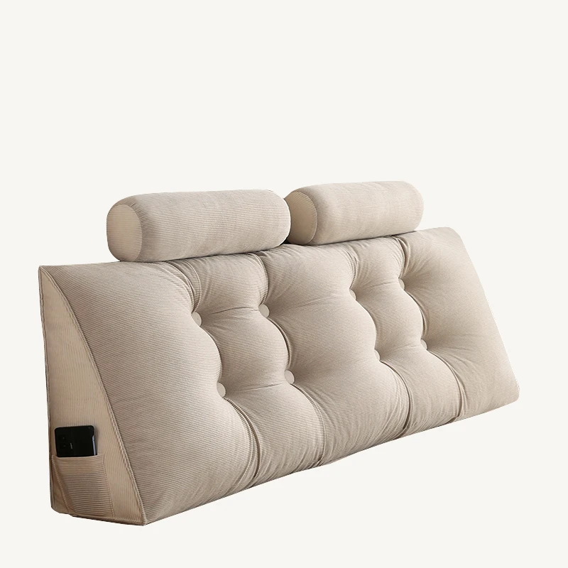 Pillows for Bedroom Home Decor Soft Bag for Bedroom Bed Cushion for Leaning on Headboard Pillow Big Back Detachable and Washable 5