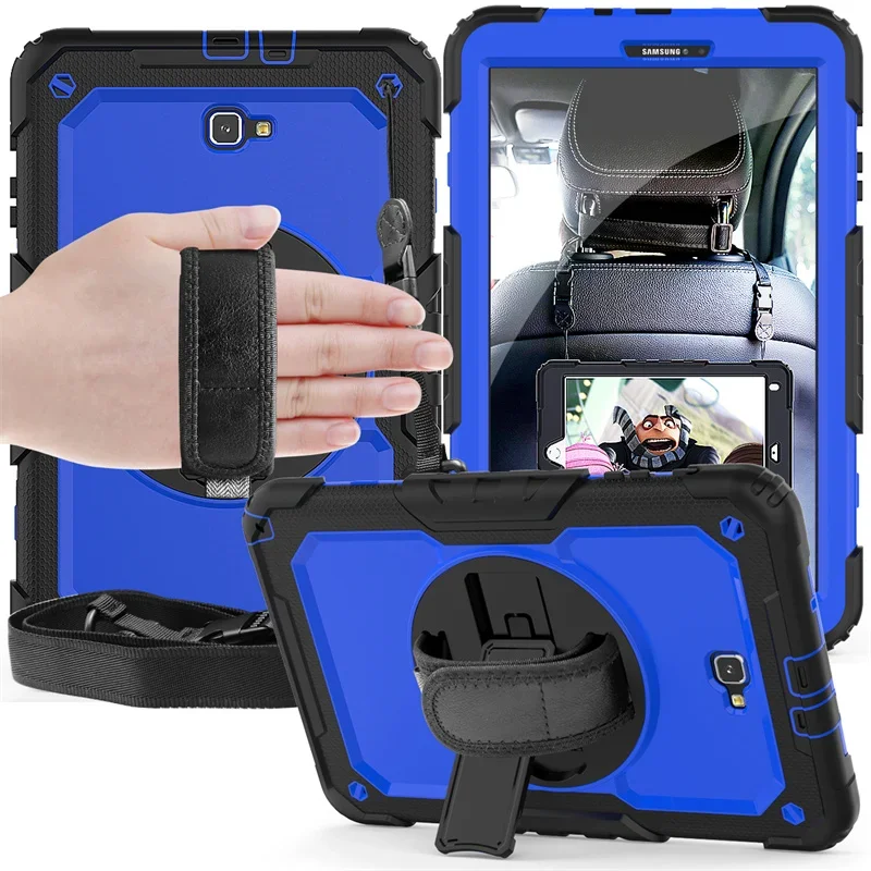 Armadura à Prova de Choque para Samsung Galaxy Tab a6 um 101 Polegadas 2023 Sm-t580 T585 105 T590 Tampa do Tablet Mais Tela Pet Case - Imagem 2