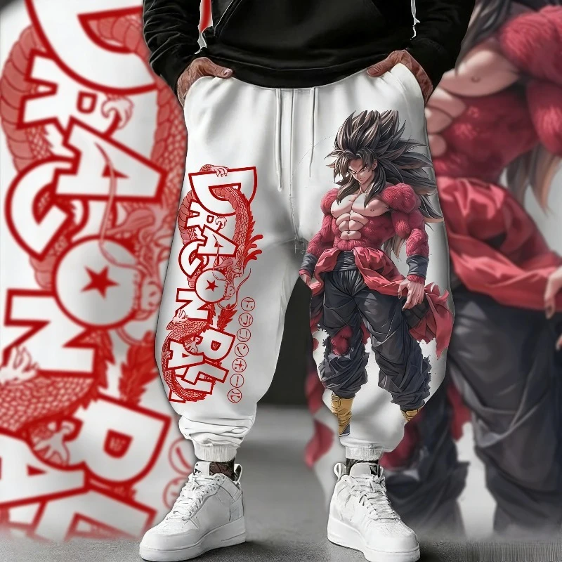 Dragon Ball Herrenhose Sportbekleidung Majin Buu Frühling Herbst und Winter Japan Anime Joggerhose Harajuku Modehose