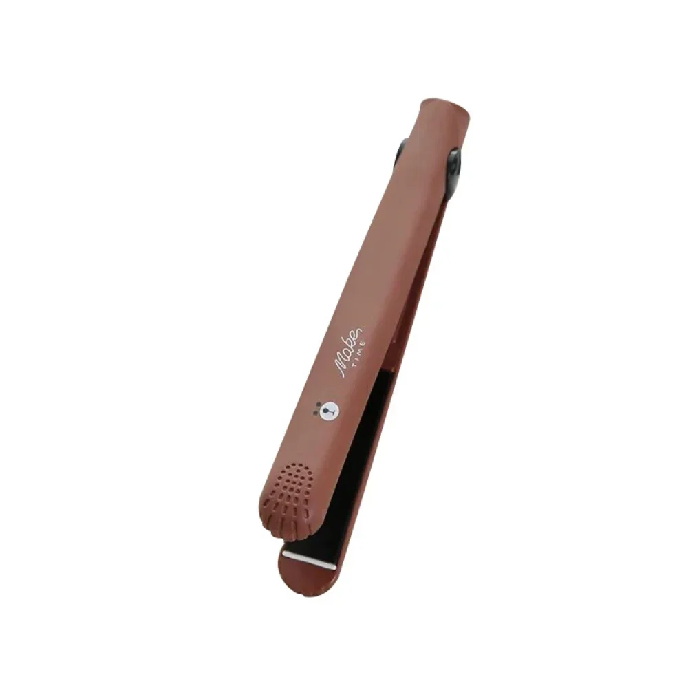 Mini Hair Straightener Curling Iron 2 in 1 Dual-Use Splint Hair Perm Hairdresser Electric Curling Stick Straight Plate Clip