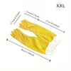 Sheepskin windproof gloves, professional protective covers for beekeepers, ventilated gloves, and beehive tools for prevention 3
