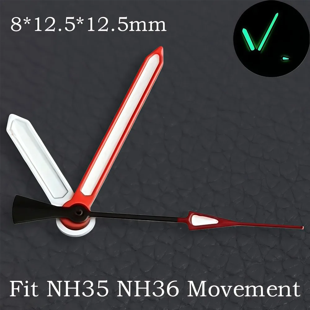 High Quality Green/Blue Super Luminous Watch Hands - Premium Watch Accessories Pointer