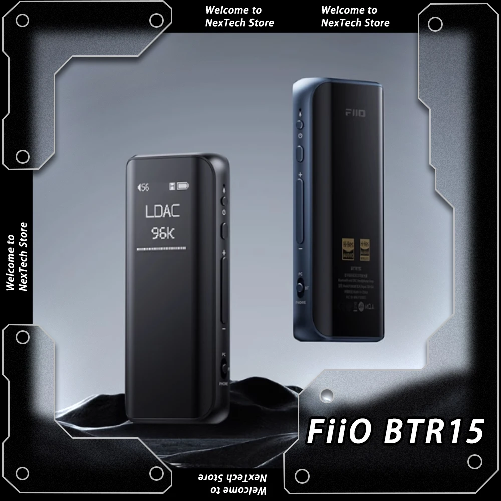 FiiO BTR15 Bluetoothレシーバー ポータブルDAC 【公式通販】