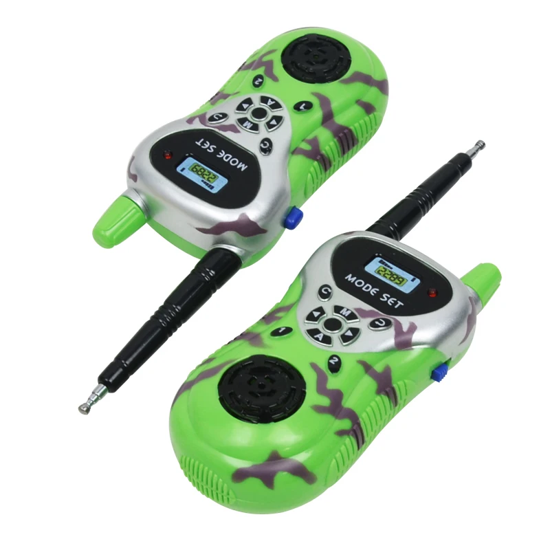 Children's mini walkie-talkie toys 2-pack wireless calling parent-child interactive outdoor toys 4