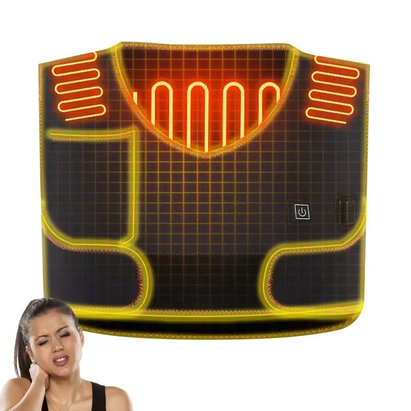 

Тепловой жилет, уличный легкий жилет с подогревом, куртка с электрическим подогревом и 3 уровнями нагрева, 3 зоны нагрева