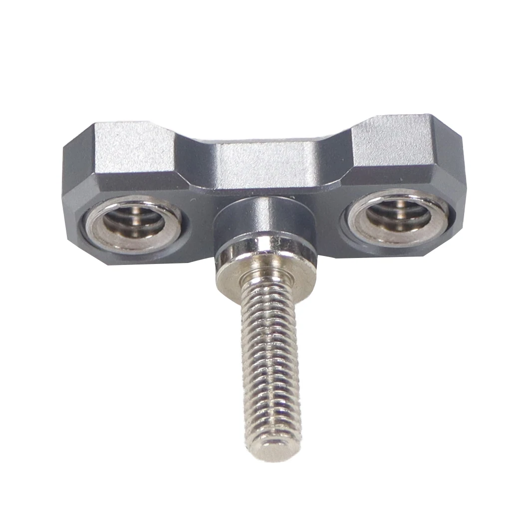Magic Arm 360 Rotation Double Ball Head with Arri Pin 1/4 3/8 Screw Adapter for