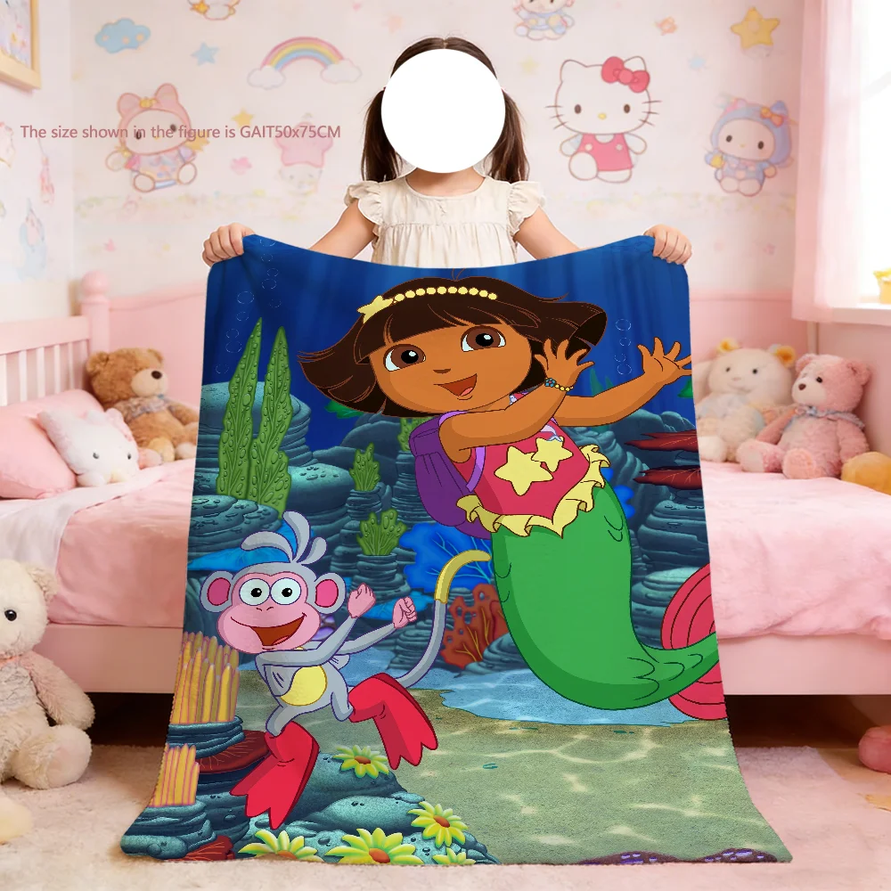 Cozy Cartoon Soft Throw Blanket