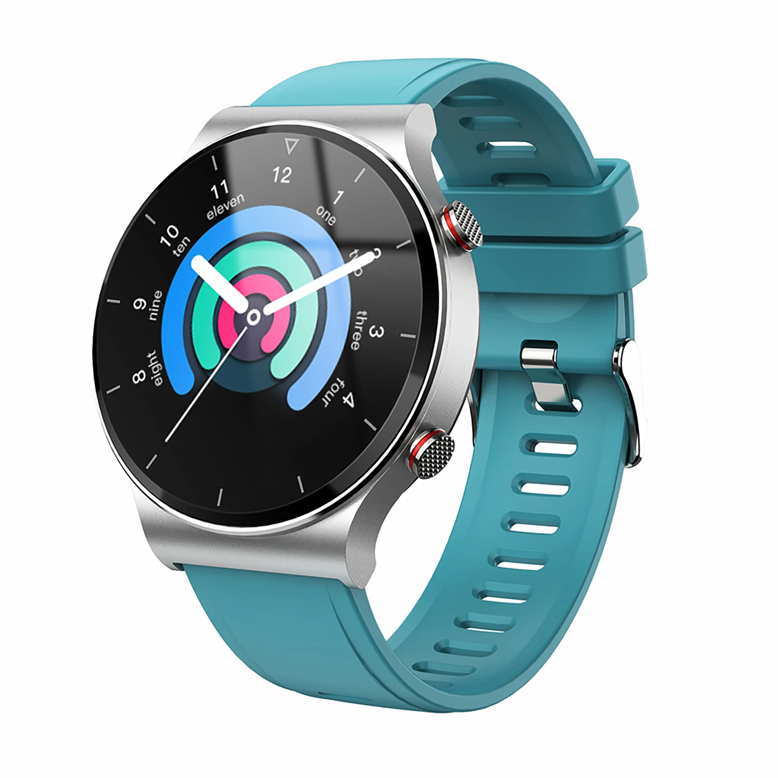 

Смарт-часы с Bluetooth, пульсометром, тонометром и оксиметром