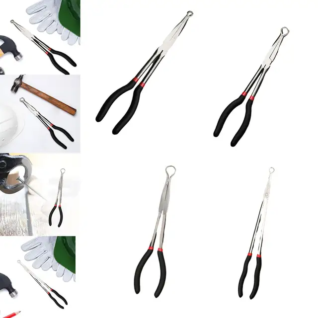 16" Electrical Disconnect Pliers - Automotive Connector & Hose Clamp Tool