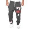 Men's Active Sweatpants Letter Print Joggers Trousers Drawstring Elastic Waist Fitness Gym Sports Pants Autumn Winter 5