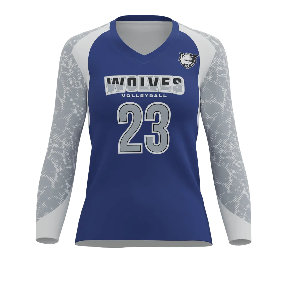 Women Volleyball Jerseys Professional Sportwear Suit School Team Uniforms Youth Volleyball Long Sleeve Training Kits