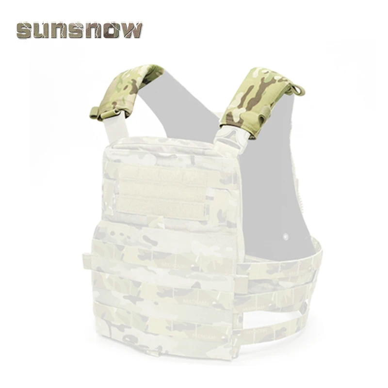 Multicam Imported Four Sided Elastic Fabric AVS Shoulder Pad