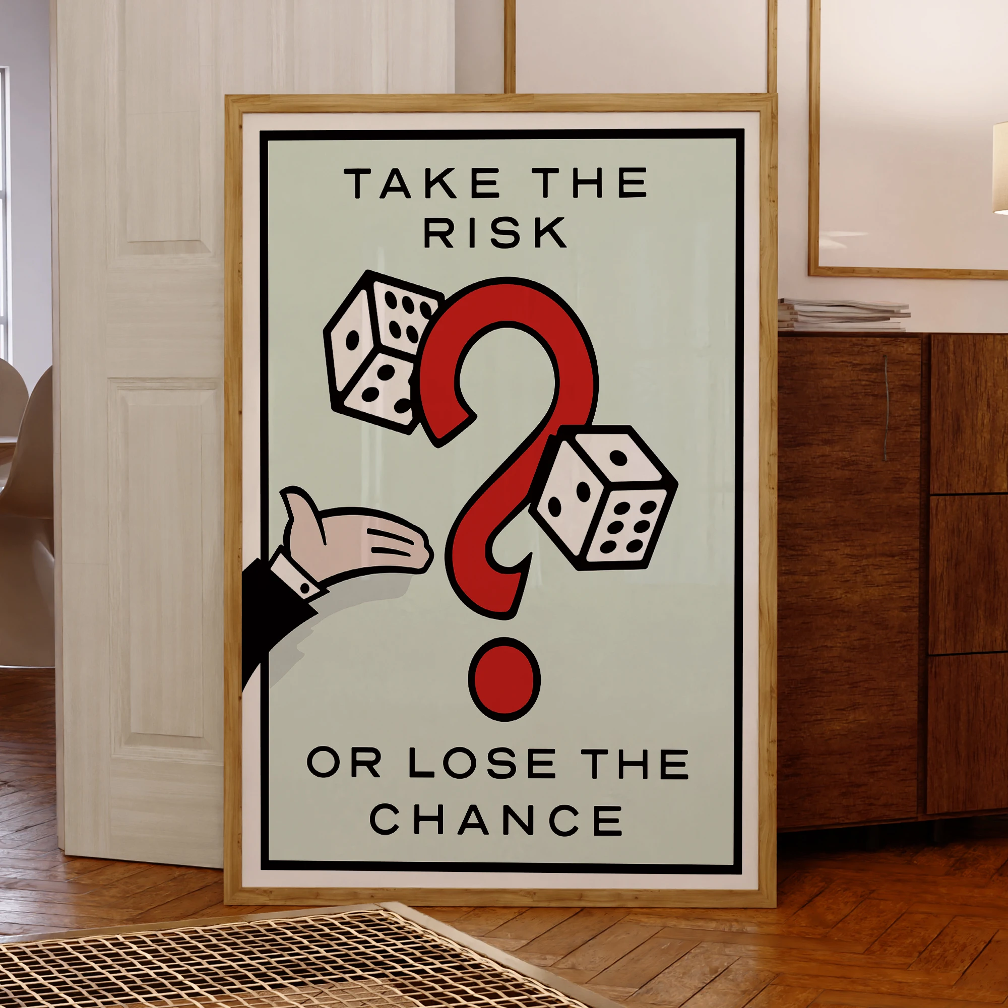Modern Motivational Wall Art Canvas Print for Office and Living Room Decor
