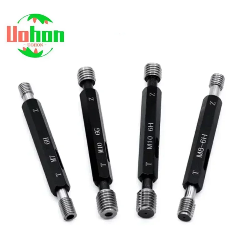 

1 шт. стальной мерный манометр Метрическая американская мелкая резьба калибр высокого качества оптовая продажа 2B U0-80-7/16 3/8-32