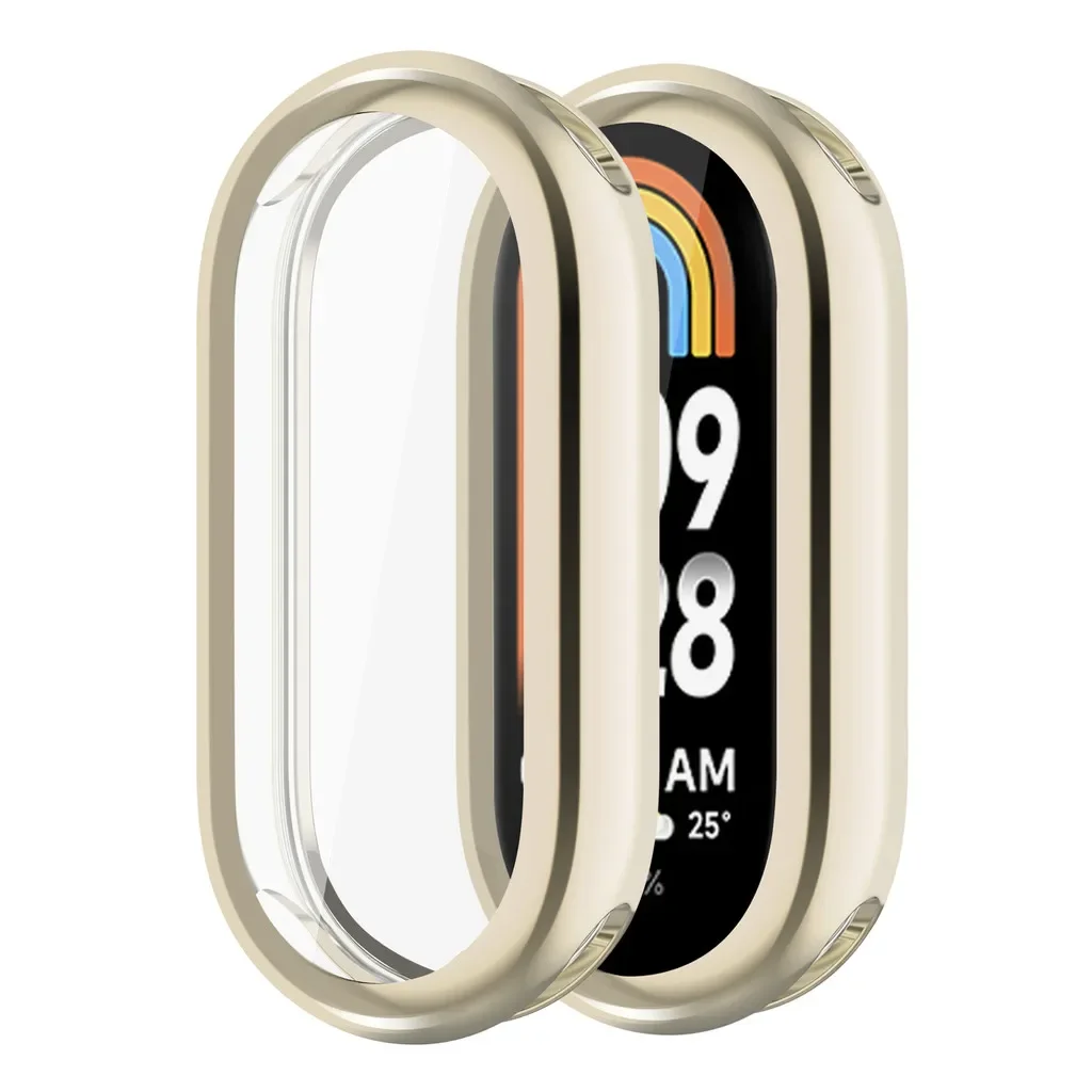 Electroplated TPU Soft Protective Smart Watch Case Cover