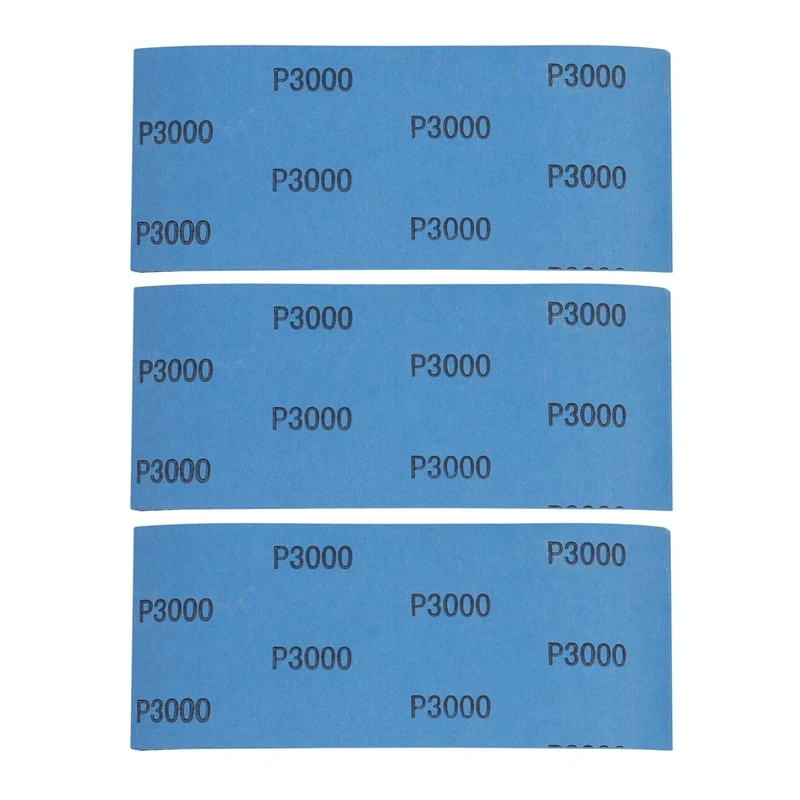 Wet Dry Polishing Sandpaper 3000 5000 7000 High Grit Wet and Dry Sandpaper ortment Drywall Sanding Paper 9 X 3.6 Inch for Car