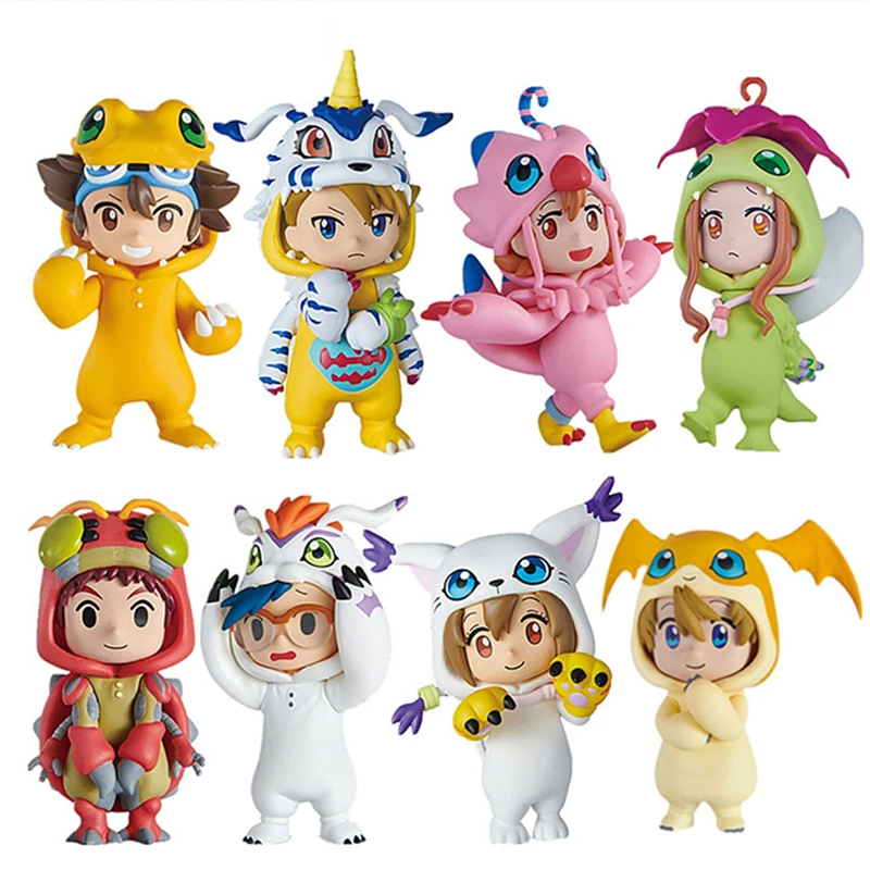 

TOPTOY аниме Digimon Приключения Takeru Patamon Yagami Taichi экшн-Фигурки игрушки куклы Коллекционная модель подарок на день рождения для детей
