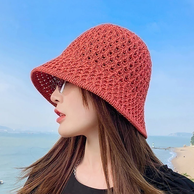 

Winter Warm Bucket Hats Lamb Wool Faux Fur Fisherman Caps Women Thicken Plush Hats Outdoor Keep Warm Fishing Caps Unisex