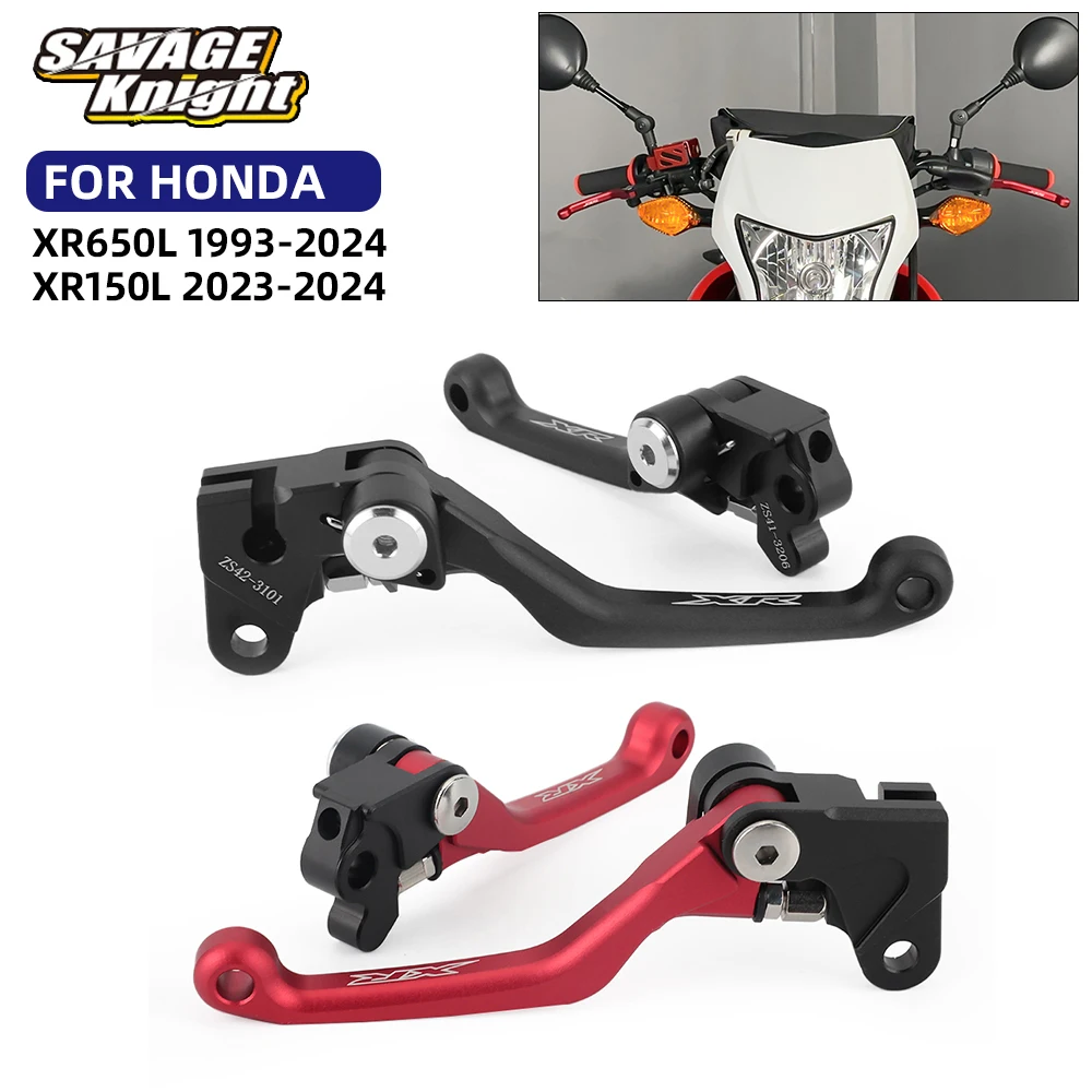 

XR150L XR650L Brake Clutch Lever For HONDA XR 150L 650L 2023-2024 Motorcycle Dirt Pit Bike Handles XR150 L Control Handles Lever