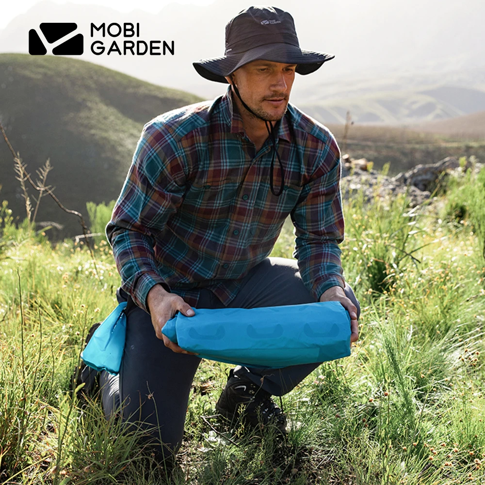 MOBI GARDEN 모비가든 캠핑 벙거지 모자 차양 여름 등산 캠핑 낚시 버킷햇 모자 남녀공용 방수 땀을 흡수