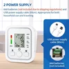 Automatic Digital Arm Blood Pressure Monitor Sphygmomanometer Tonometer Tensiometer Heart Rate Pulse Meter BP Monitor Healthy 6