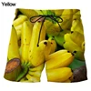 Holiday Hawaiian Men Beach Shorts 3D Print Fruit Watermelon Graphic Sport Shorts New Design Short Pants Personality Clothes 6