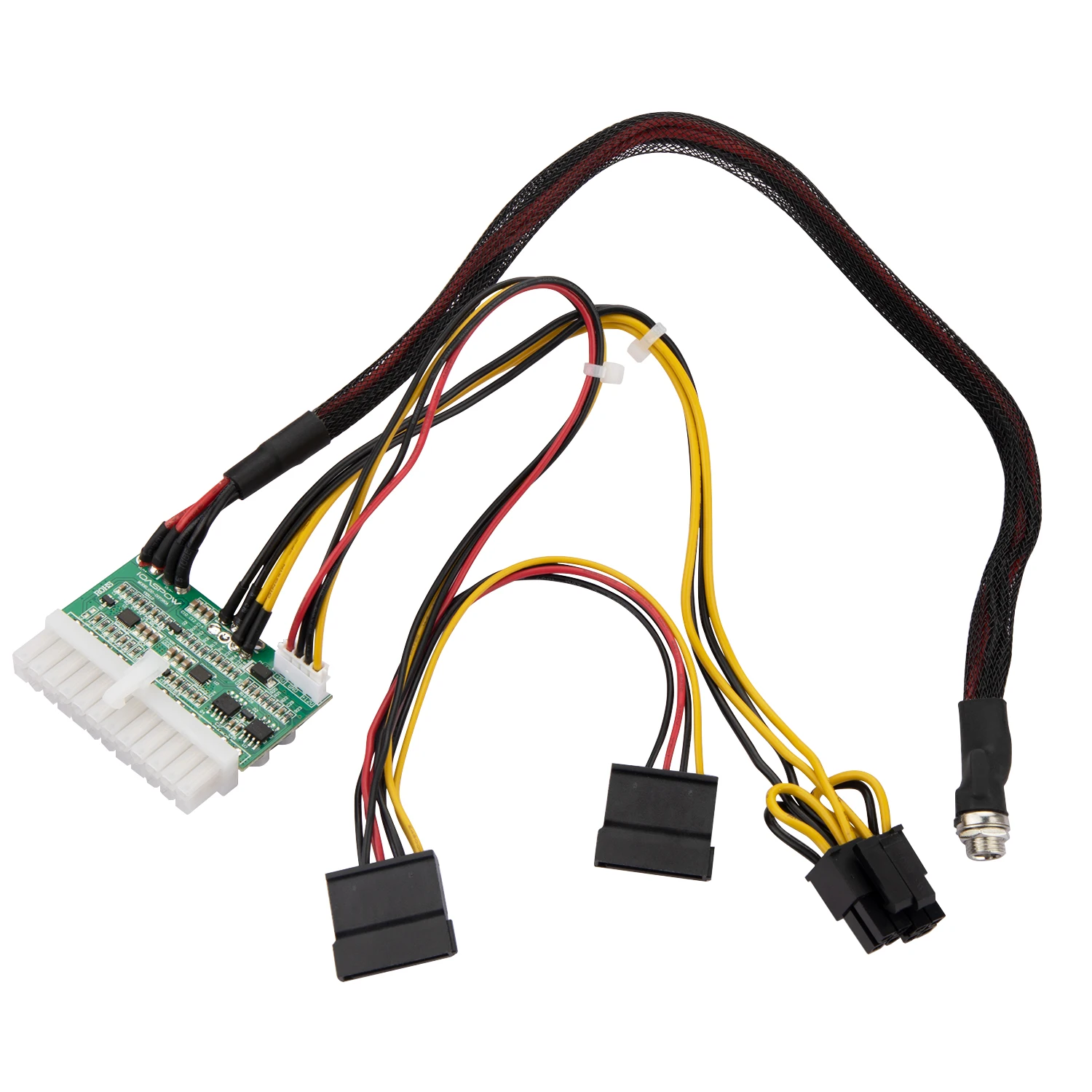 컴퓨터 게이머용 PCIO PSU 모듈, RGEEK DC 12V 300W 24 핀 ATX 커넥터, 미니 ITX PC 전원 공급 장치