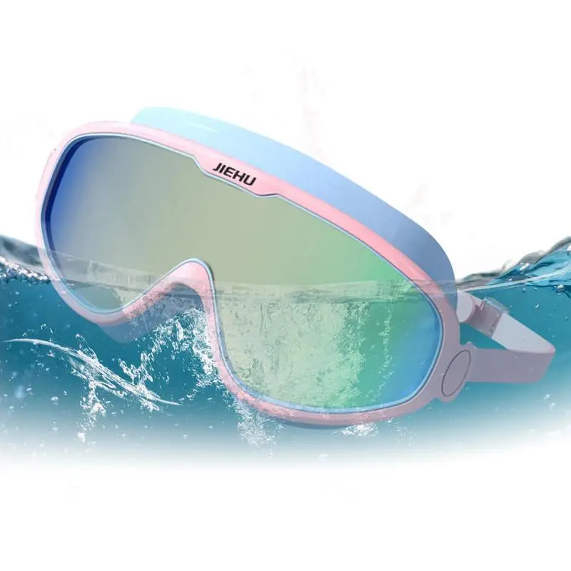 

Adult Goggles Anti-fog Big Frame Adult Swim Goggles Waterproof Swimming Goggles With Clear Vision For Men And Women