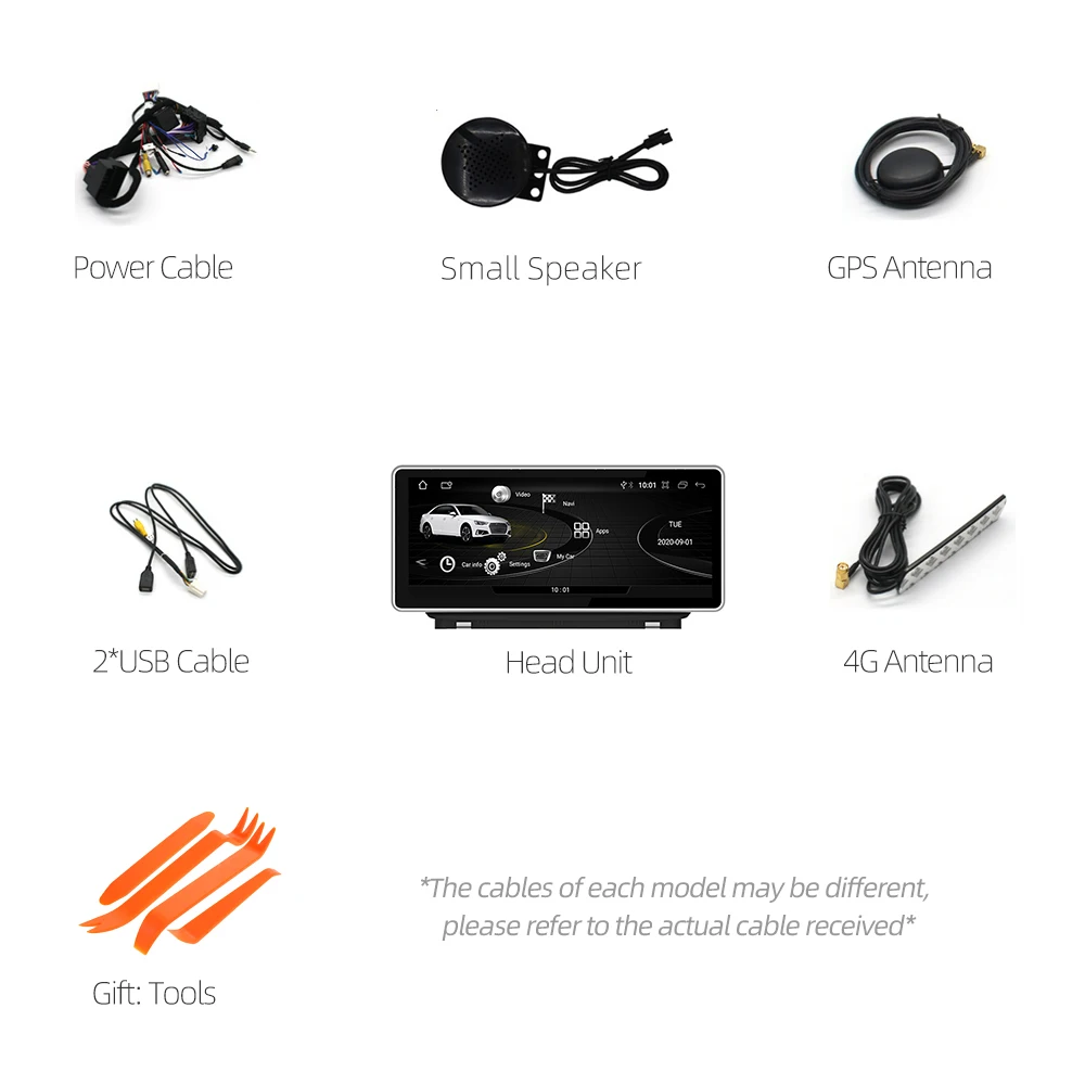 GPS ׺̼ Ƽ̵ ׷ ÷̾, ȵ̵ 12, ƿ A3 8V 2013-2020,   ī÷,  8 ھ, 8 + 128GB RAM