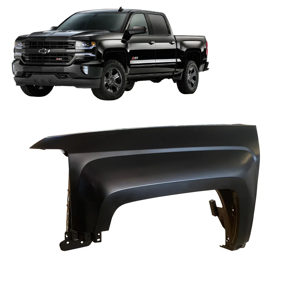 

Replacement Car Steel Front Side Wing Panel Fender Flare for Chevrolet Silverado 2016- #84214215