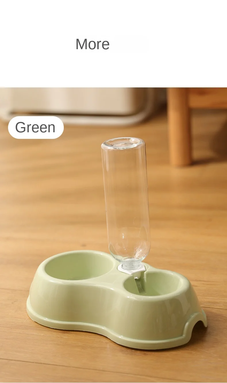 Title 6, Cat Bowl, Dog Bowl, Anti Slip Cat Drinking Wate...