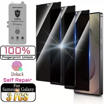 Pellicola Autoriparante per Samsung Galaxy S26 S25 Ultra S24 S23 S22 S20 Plus Protezione Schermo Privacy Sblocca S21 5G Note 20 Non in Vetro