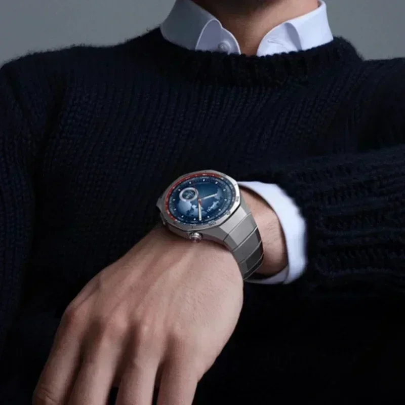 Luxury Titanium Metal Bracelet for Huawei Watch GT 5 Pro