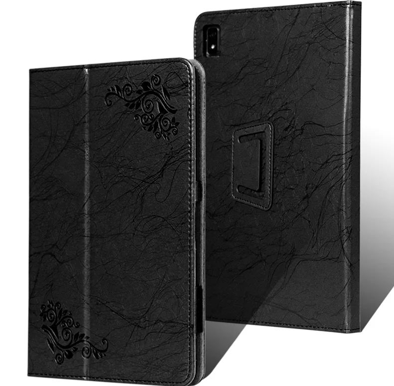 Embossed Magnetic Hand Strap Case Cover